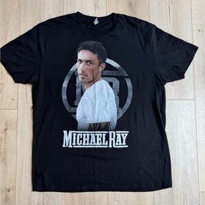 Michael Ray Black T-Shirt Size XL Rock Me Tag Country Music Concert Tee